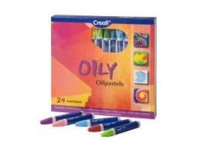 Creall oily 24 pastels